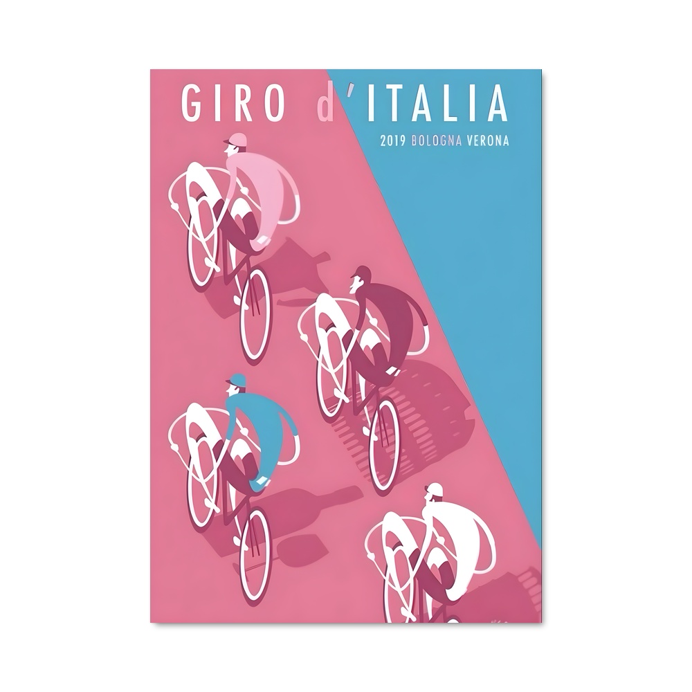 Poster Giro d'Italia 2019: L'Épopée Rosée